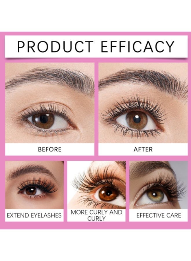 zephoco makeup mascara women make up, girls gift, eyelashes beauty mascara, lashes cosmetics eyelashes extensions, black - Image 3